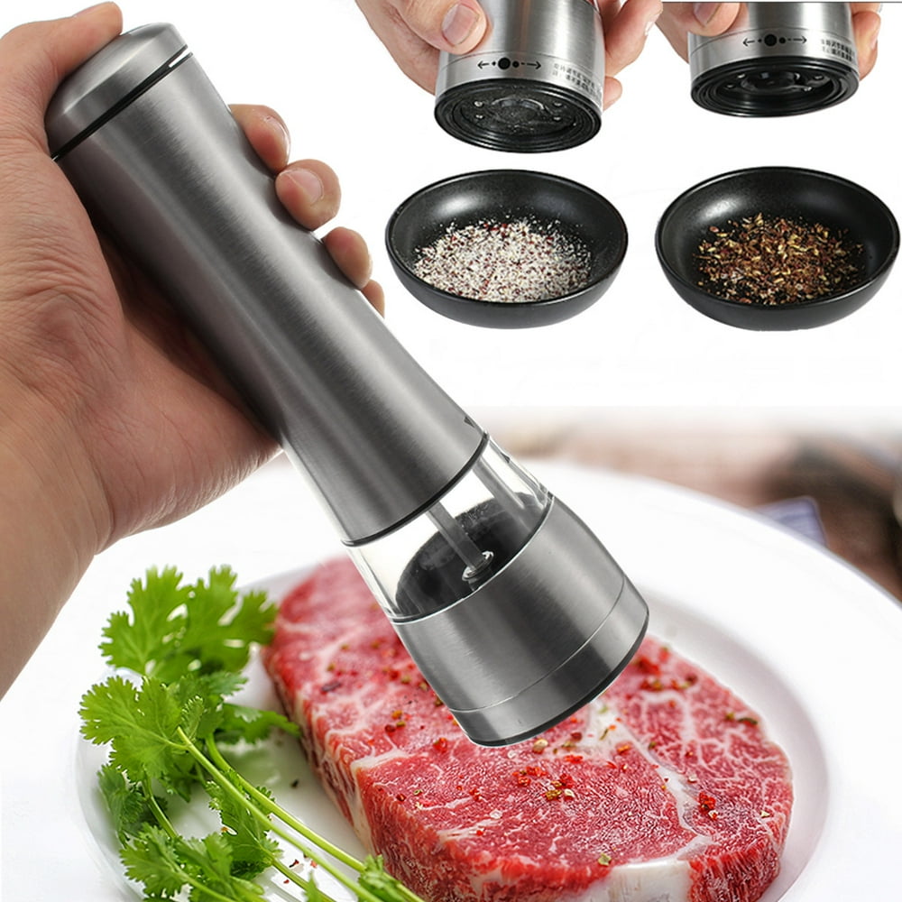 Battery Operated Salt and Pepper Grinder | Automatic Pepper Mill