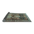 thumbnail image 2 of Ahgly Company Indoor Rectangle Persian Light Blue Traditional Area Rugs, 7' x 10', 2 of 4