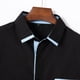 thumbnail image 4 of Blusa y camisa de manga larga con cuello vuelto para hombre, blusa informal de moda con cuello vuelto, camisa transpirable de manga larga, blusa para hombre, 4 of 8