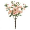 thumbnail image 1 of Ramo De Rosas Artificiales, Tallos De Flores Artificiales, Centro De Mesa Decorativo Para El Hogar, Arreglo Floral Realista, Exhibición De Mesa, Puesta En Escena Para Fotografía, 1 of 8