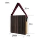 thumbnail image 4 of Tambor de percusión Irfora Cajon Boxdrum Dos manos Negro Práctica de viaje Batería Acompañamiento Música Boxdrum Madera maciza Portátil con correa Negro Irfora Tambor de percusión, 4 of 7
