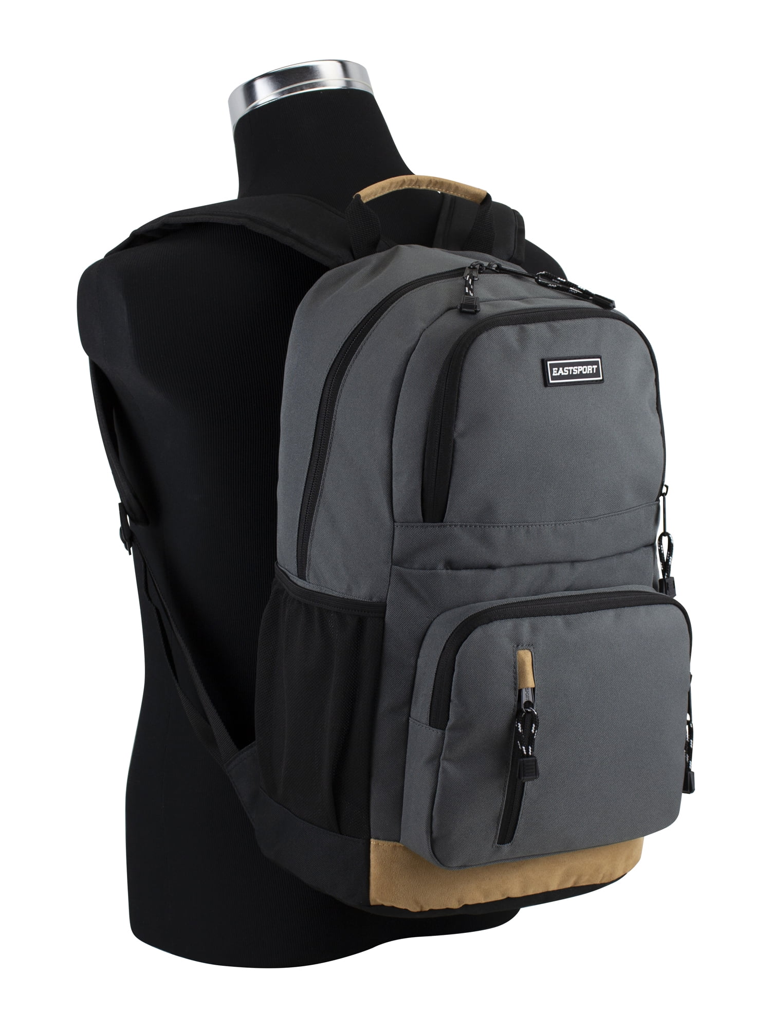 Eastsport Core Scholastic Unisex Backpack, Charcoal