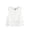 White #020, variant on Women's Hollow Out Scallop Trim Crop Top Sleeveless Vest Summer Tank Tops Yellow S