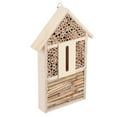 thumbnail image 2 of House, Durable Wooden  House, High-Quality Natural Wood For Insects Home Bees Garden, 2 of 8
