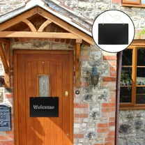 SEWCHICS Black Double Sided Memo Board Chalk Markers Erasable Hanging Chalkboard