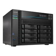 Asustor AS6508T | Lockerstor 8 | Enterprise Network Attached Storage | 2.1GHz Quad-Core, Two 10GbE Port, Two 2.5GbE Port, 8GB RAM DDR4 (8 Bay Diskless NAS)