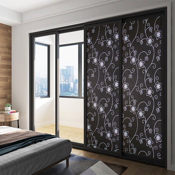 1Pc Clearance Under $3 Window Film Privacy Film For Window, Pvc Sturdy (G)