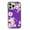 Pattern-E, variant on Plating Case for iPhone 14 Pro Max, Floral Butterfly Pattern Transparent Cover, Hybrid Rugged PC + TPU Shockproof Non-Slip Protective Case for iPhone 14 Pro Max,Pattern-C