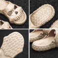 thumbnail image 3 of Summer Men Slipper Skull Cutout Anti-Slip Indoor Outdoor Summer Beach Slippers, 3 of 5