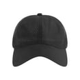 thumbnail image 3 of TOPTIE Quick Dry Baseball Cap Mesh Sports Hat Unisex Breathable Hat-Black, 3 of 9