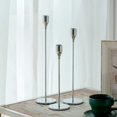 thumbnail image 2 of Candlestick Holders Taper Candle Holders, 3 Pcs Candle Stick Holders Set, Gold Candlestick Holders Set Table Decorative Modern Candle Holders for Tapered Candles, 2 of 7