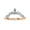 Rose Gold, variant on Chevron Wedding Band Ring for Women, 0.40 Carat (ctw) Marquise and Round Cut Lab Grown Diamond Crown Ring In 14K White Gold Over Sterling Silver F-G-H, SI Quality Gifts For Her Ring Size-10