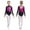 Hot Pink, variant on iiniim Girls Leotard Shiny Color Block Long Sleeve Gymnastic Athletic Bodysuit for Yoga Sports Dancewear Light Blue 8