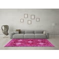 thumbnail image 3 of Ahgly Company Indoor Square Persian Pink Traditional Area Rugs, 4' Square, 3 of 4