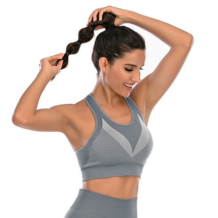 

Seamless Openwork Yoga Bra for Women High Elasticity Vest Top for Sports Fitness Running Pilates