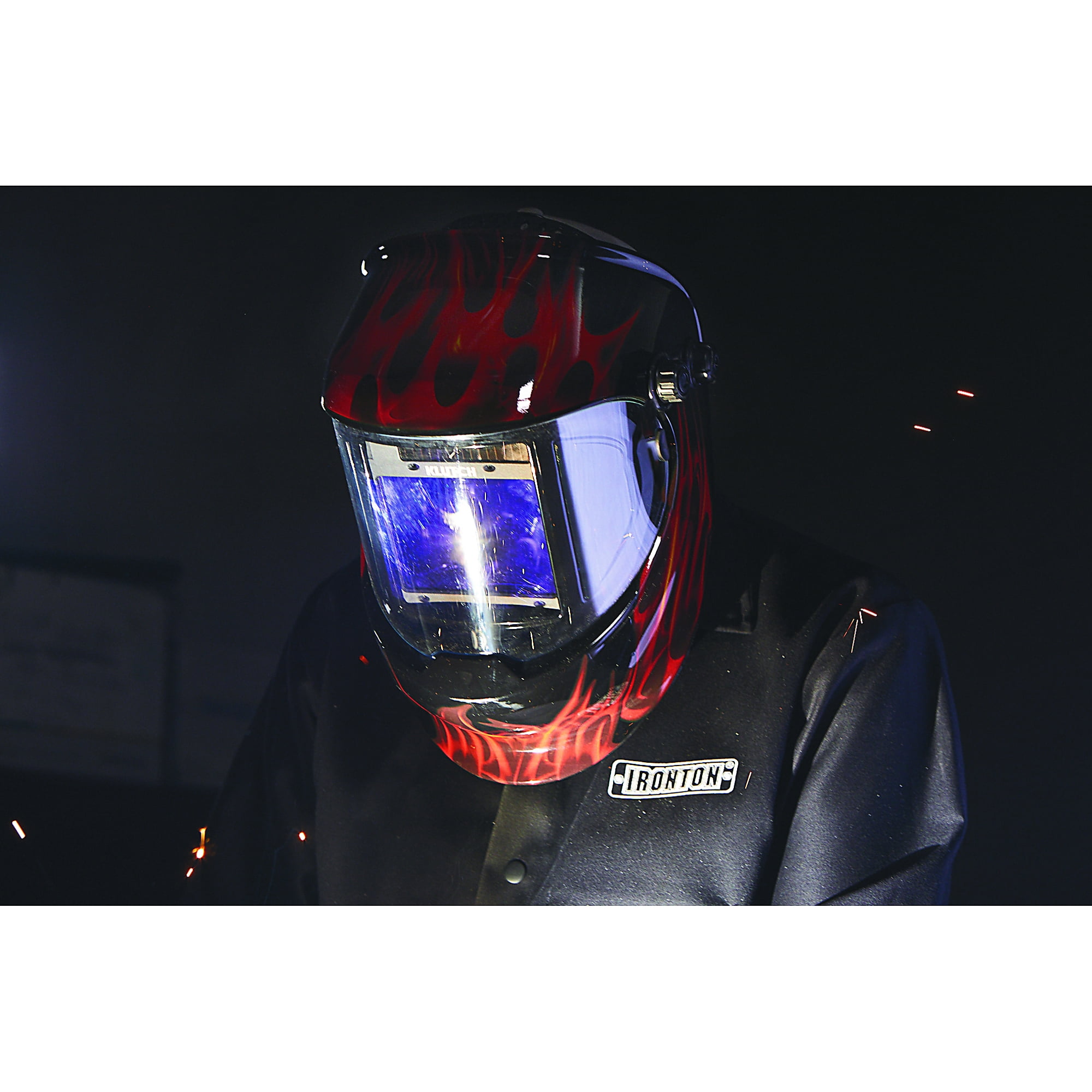Klutch MonsterView Panoramic 2200 Auto-Darkening Welding Helmet