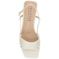thumbnail image 5 of Journee Womens Shayana Multi Strap Sling Back Dress Sandals, Widths Available, 5 of 9