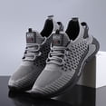 thumbnail image 4 of YUDAI Men's Slip-On Walking Shoes – Non-Slip, Breathable Mesh Sneakers for Gym, Workout & Everyday Wear, 4 of 6