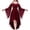 1Red, variant on Xijirk Women's Gothic Witch Cosplay Dress Off Shoulder Spaghetti Strap Front Lace Up Bell Sleeve High Low Hem Dress for Halloween Party Role Play,1Black,S