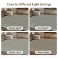 thumbnail image 7 of ODIKA 4'x6' Washable Area Rug Non-Slip, Chair-Friendly, Flatwoven Rug Aesthetic Lattice Interlocking Trellis Geometric Bathroom Printed for Home Office, Under Desk, 7 of 7