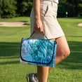 thumbnail image 4 of Pzuqiu Golf Cart Seat Covers Non-Slip Material, Compatible with Golf Carts Outdoor, for Club Car EZGO Yamaha, Tropical Leaves White Flowers, 4 of 9