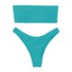 thumbnail image 4 of WILLBEST Traje de Baño de Manga Larga para Mujer, Traje de Baño Liso de Dos Piezas, Bañador Sexy Dividido, Bikini, Traje de Baño, Ropa de Playa, Traje de Baño Acolchado, 4 of 5