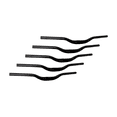 thumbnail image 1 of Paquete de 5 Manubrios Para Bicicleta MTB Negro, 1 of 4