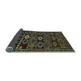 thumbnail image 2 of Ahgly Company Indoor Square Southwestern Light Blue Country Area Rugs, 7' Square, 2 of 4