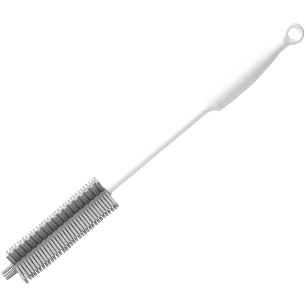 Water Bottle Cleaner Brush Soft Bristles Flexible Scrubber for Narrow