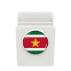 thumbnail image 1 of Surinam bandera nacional país símbolo Mark patron de América del Sur Estuche de escritorio, 1 of 4