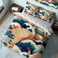 thumbnail image 1 of Pájaro legendario Funda nórdica Funda nórdica japonesa, Basan Juego de cama Mítico, 1 of 5