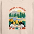 thumbnail image 3 of Mickey & Friends - Coffee And Camping - Women's Lightweight French Terry Long Sleeve Shirt, 3 of 5
