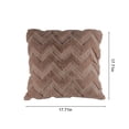 thumbnail image 4 of Feltree Soft 18x18 Pillowcase , Decorative Couch Rectangular Pillows Covers 18 Inch, Furry Fuzzy Cottages Throw Pillowcase, 4 of 8
