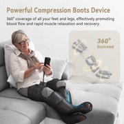 FIT KING Feet and Full legs massager, Rechargeable Cordless Massage Boots, for Circulation and… — $159.99 (27% off)