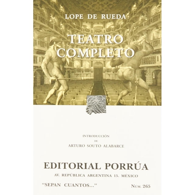 Teatro completo Editorial Porrúa 9789700737676