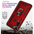 thumbnail image 4 of Motorola Moto G Stylus 2020 Case, STARSHOP Drop Protection Ring Kickstand Cover- Red, 4 of 6
