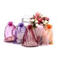 thumbnail image 3 of Bolsa de organza de boda con cordón de fábrica al por mayor, bolsa de organza de regalo flexible oso de fresa Electrónica, 3 of 6