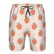 thumbnail image 3 of Balery Orange Peach Traje de Baño Estilo Hawaiano para Hombre, Shorts de Secado Rápido con Bolsillos-3X-Large, 3 of 6