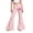 1-Light Pink, variant on LRen Girls School Uniform Pants Dress Pants Kids School Uniform Slim Fit Casual Preppy Dress with Pockets Casual Trousers Tween Denim Pants Age 11-12 Years