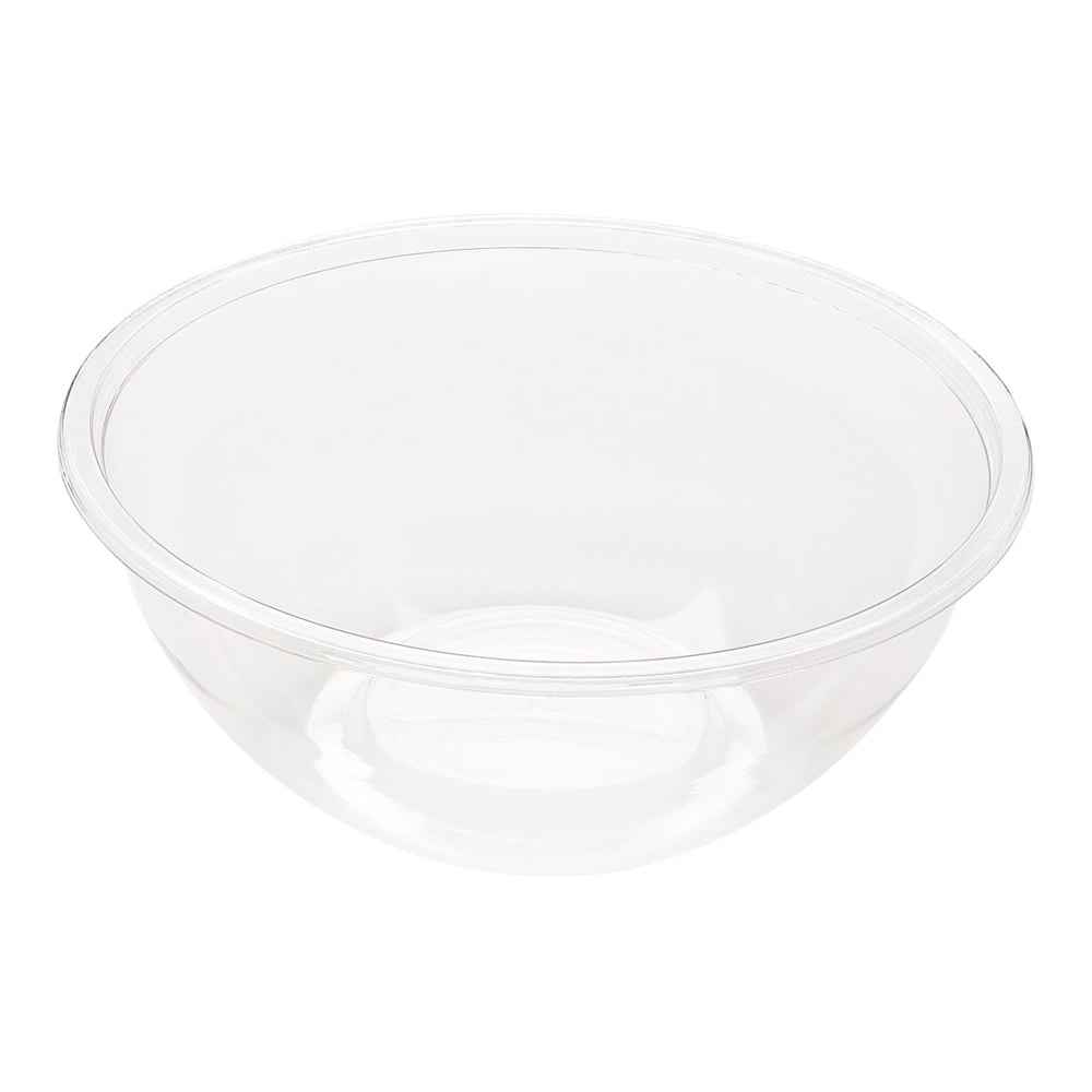 Cold Salad Bowl - Pet Plastic Salad Bowl - Clear - 7.4 oz - Durable & Recyclable - 200ct Box - Restaurantware