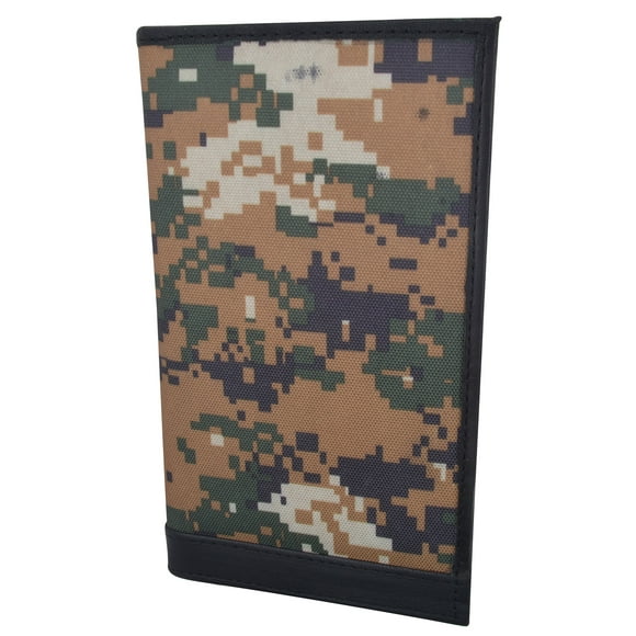 Marshal Bifold Leather RFID Blocking Credit Card Id Holder Wallet(CAMOUFLAGE)