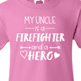 thumbnail image 4 of Inktastic My Uncle is a Firefighter and a Hero Youth T-Shirt, 4 of 5