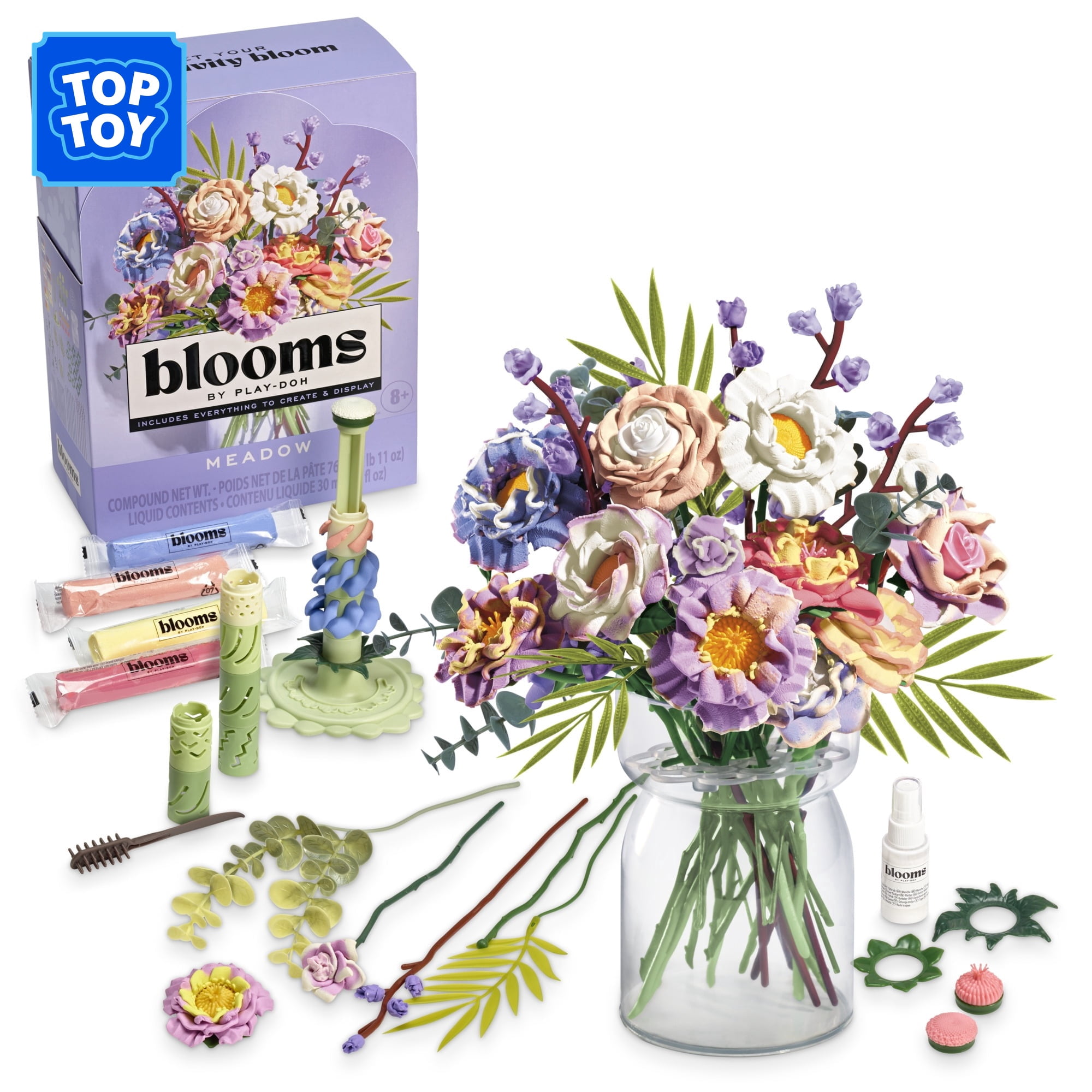 Blooms by Play-Doh Bluebell Petite Flower Bouquet Arts & Crafts