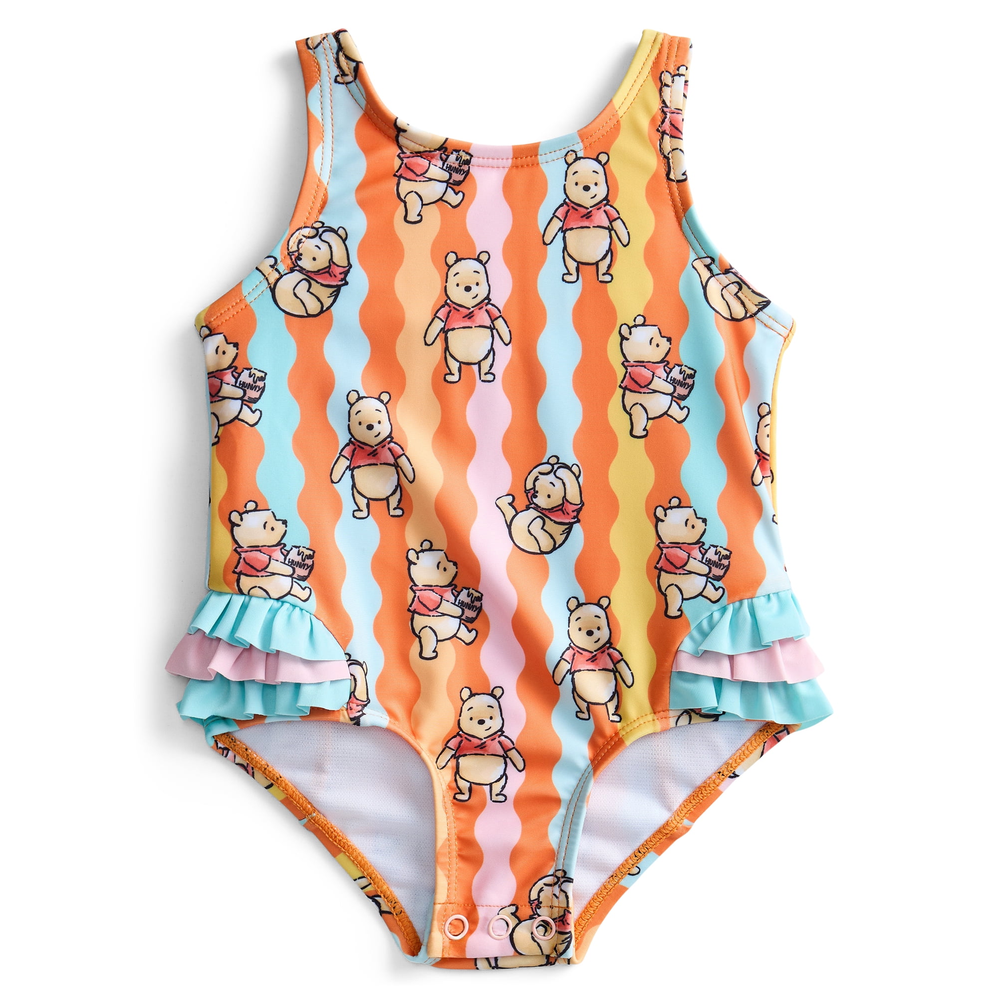 Character Baby Girl One- Piece Swimsuit, Sizes 0M-12M