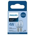 thumbnail image 1 of Philips Incandescent Bulb 4W C7 Nightlight 2 Pack, 1 of 5