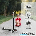 thumbnail image 4 of Hover-1 Sunbeam Kick Scooter with Multicolor Wheel Lights, 4.5” Front Wheels, Rear Foot Brake, and 110 Pound Weight Capacity, 4 of 5