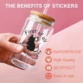 thumbnail image 5 of PVC DIY Heat Transfer Paper for UV Sublimation Cup Word 80x80mm 24pcs/set, 5 of 9