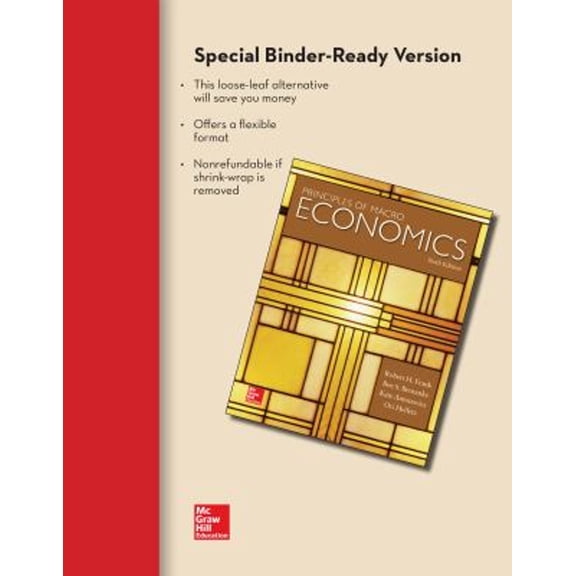 Loose-Leaf Principles of Macroeconomics (Other) 9780073513096