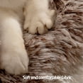 thumbnail image 2 of pitrice Antidérapant Innovation Fermé Chat Portable Peluche Grotte pour Chats Réchauffant Nid pour Animal Intérieur - pour Chaleur Convient aux Animaux Rouge, 2 of 5