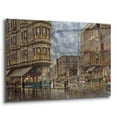 thumbnail image 2 of Epic Art 'Dinner Hour, San Francisco, Ellis & Market St.' by Stanton Manolakas, Acrylic Glass Wall Art, 36"x24", 2 of 8
